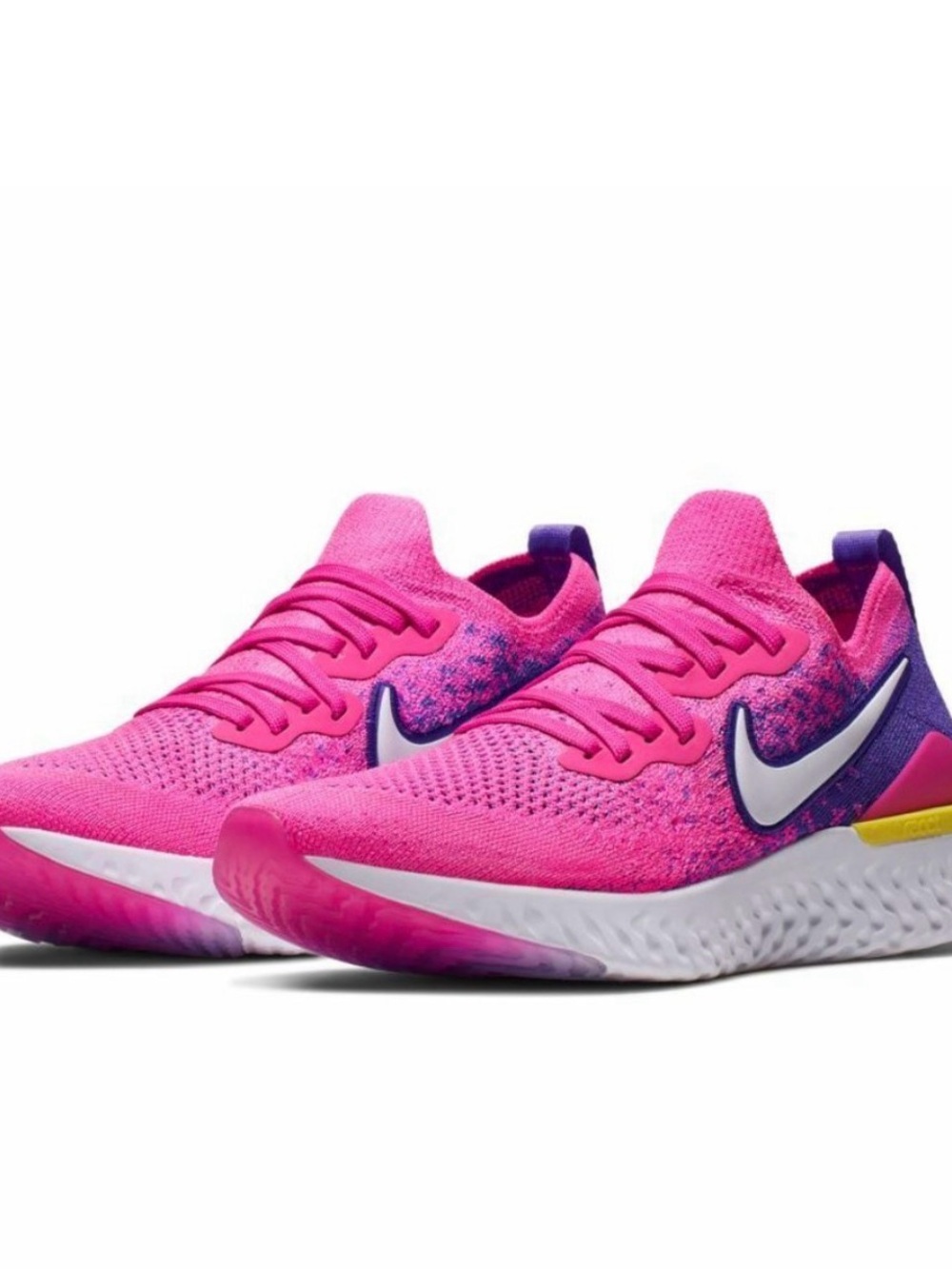 Nike Women's Epic React 2 Flyknit New W/O Box Size 5.5